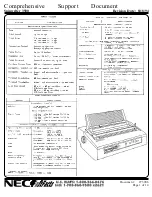 Preview for 1 page of NEC Spinwriter 3500 User Manual