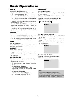 Preview for 14 page of NEC split screen Model Operation Manual