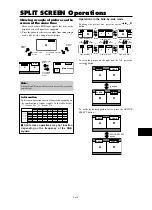 Preview for 17 page of NEC split screen Model Operation Manual