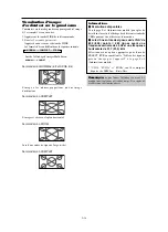 Preview for 52 page of NEC split screen Model Operation Manual