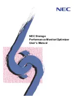 NEC Storage Performance Monitor/Optimizer User Manual preview