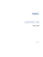 NEC SuperScript 1450 User Manual preview