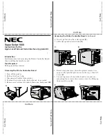 Предварительный просмотр 4 страницы NEC SuperScript 1800 Instructions