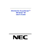 NEC SuperScript 610 User Manual preview