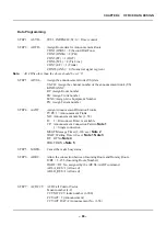 Preview for 105 page of NEC SV8500 Programming Manual