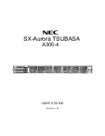 NEC SX-Aurora TSUBASA A300-4 User Manual preview