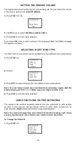 Предварительный просмотр 21 страницы NEC TalkTime Max 962 Owner'S Manual