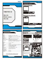NEC TWINPOS G3 Quick Reference Manual предпросмотр