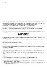 Preview for 2 page of NEC UM280W User Manual