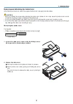 Предварительный просмотр 15 страницы NEC UM280W User Manual