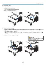 Предварительный просмотр 131 страницы NEC UM280X User Manual