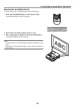 Предварительный просмотр 31 страницы NEC UM301W User Manual