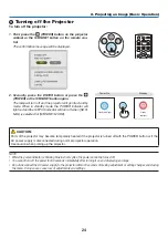 Предварительный просмотр 35 страницы NEC UM301W User Manual