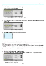 Предварительный просмотр 42 страницы NEC UM301W User Manual