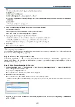 Preview for 68 page of NEC UM351W User Manual