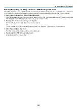 Preview for 70 page of NEC UM351W User Manual