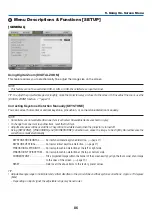 Preview for 97 page of NEC UM351W User Manual