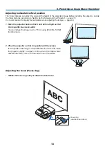 Preview for 30 page of NEC UM352W User Manual