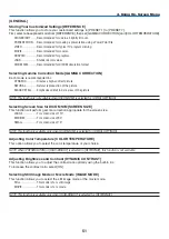 Preview for 63 page of NEC UM352W User Manual