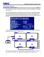 Preview for 4 page of NEC UN492S-TMX4P Quick Start Manual