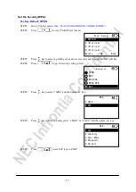 Preview for 19 page of NEC UNIVERGE MH240 Setup Manual