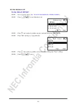 Preview for 28 page of NEC UNIVERGE MH240 Setup Manual