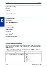 Preview for 274 page of NEC UNIVERGE SL2100 Features And Specifications Manual