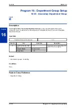 Preview for 202 page of NEC UNIVERGE SL2100 Programming Manual