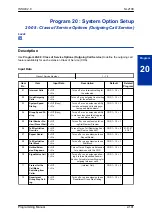 Preview for 215 page of NEC UNIVERGE SL2100 Programming Manual