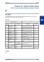 Preview for 219 page of NEC UNIVERGE SL2100 Programming Manual
