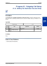 Preview for 297 page of NEC UNIVERGE SL2100 Programming Manual