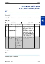 Preview for 437 page of NEC UNIVERGE SL2100 Programming Manual