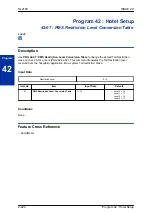 Preview for 444 page of NEC UNIVERGE SL2100 Programming Manual