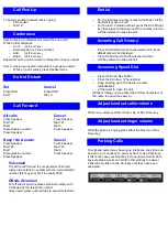 Preview for 2 page of NEC UNIVERGE SL2100 Quick Manual