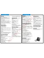 Preview for 2 page of NEC UNIVERGE SL2100 Quick Reference Manual