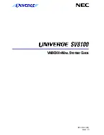 Предварительный просмотр 3 страницы NEC Univerge SV8100 VM8000 InMail System Manual