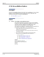 Предварительный просмотр 318 страницы NEC Univerge SV8100 VM8000 InMail System Manual