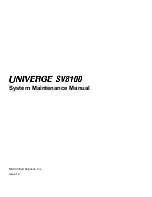 Предварительный просмотр 78 страницы NEC Univerge SV8100 System Maintenance Manual