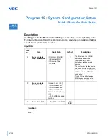 Preview for 282 page of NEC Univerge SV9100 Manual