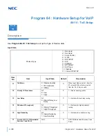 Предварительный просмотр 798 страницы NEC Univerge SV9100 Programming Manual