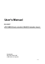 NEC uPD168804 User Manual preview