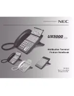 Preview for 1 page of NEC UX5000 Feature Handbook