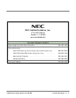 Preview for 21 page of NEC UX5000 Quick Setup Manual