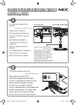 Preview for 1 page of NEC V300X Series Quick Setup Manual