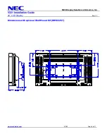 Предварительный просмотр 9 страницы NEC V321-2 Installation Manual