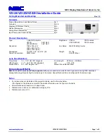 NEC V332X Installation Manual preview