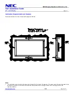 Preview for 2 page of NEC V421-2-R Installation Manual