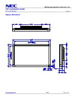 Preview for 3 page of NEC V421-2-R Installation Manual