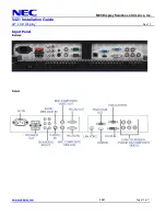Preview for 10 page of NEC V421-2-R Installation Manual