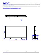 Предварительный просмотр 5 страницы NEC V423 Installation Manual
